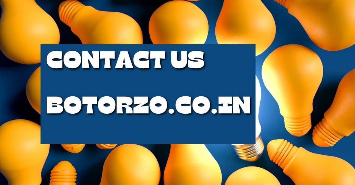Contact Us Botorzo
