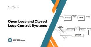 Open Loop and Closed Loop Control Systems